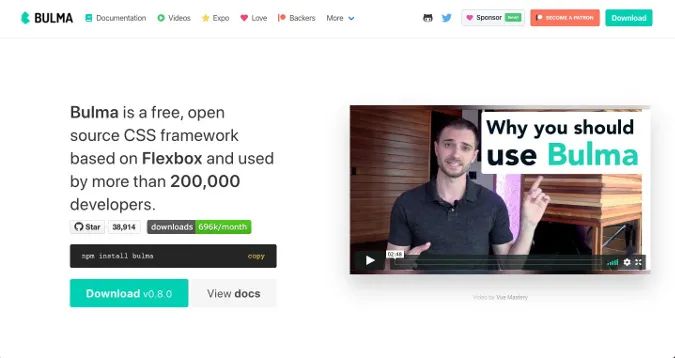 asp.net web开发框架_Web前端开发必不可少的9个开源框架